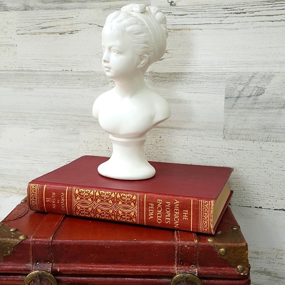 MID-CENTURY NAPCOWARE CERAMIC BUST/STATUETTE - Picture 8 of 9